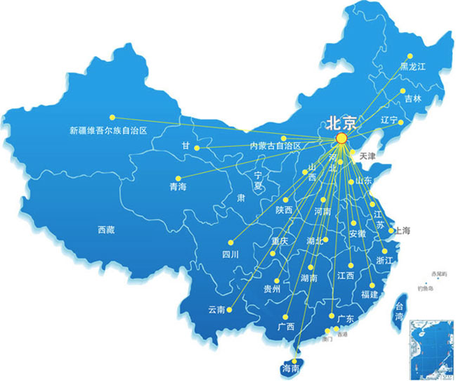 中国地图