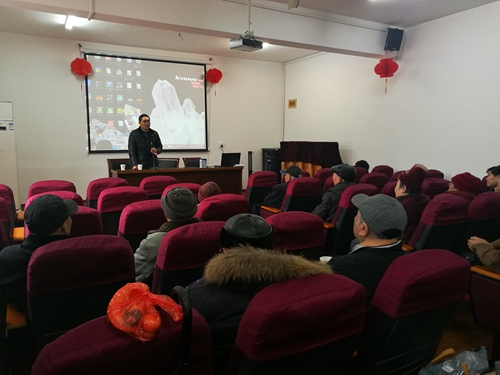 继网学院召开离退休老同志迎春迎春茶话会